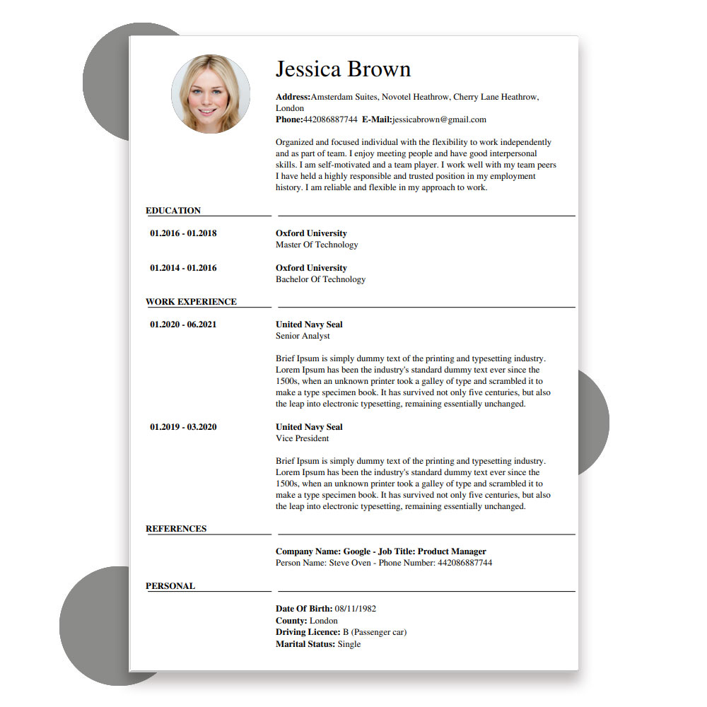 CVdone CV tasarımı