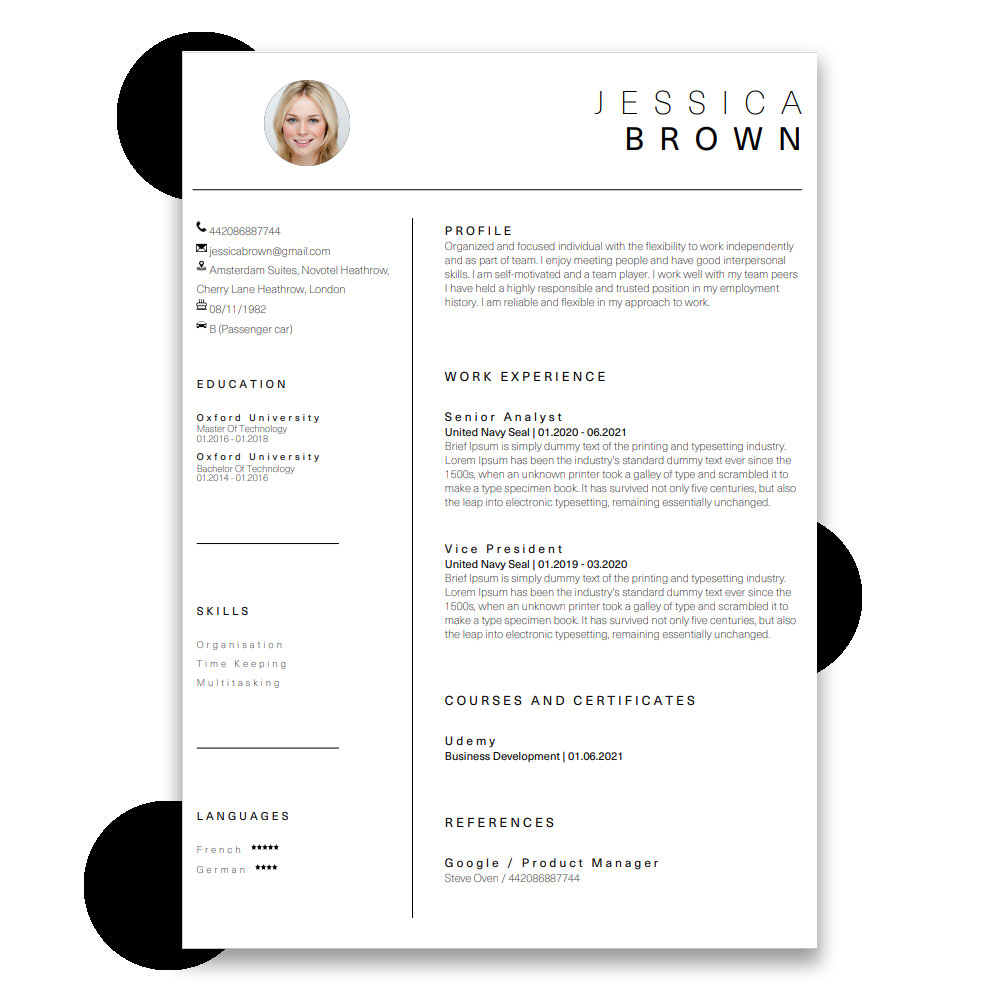 CVdone CV tasarımı